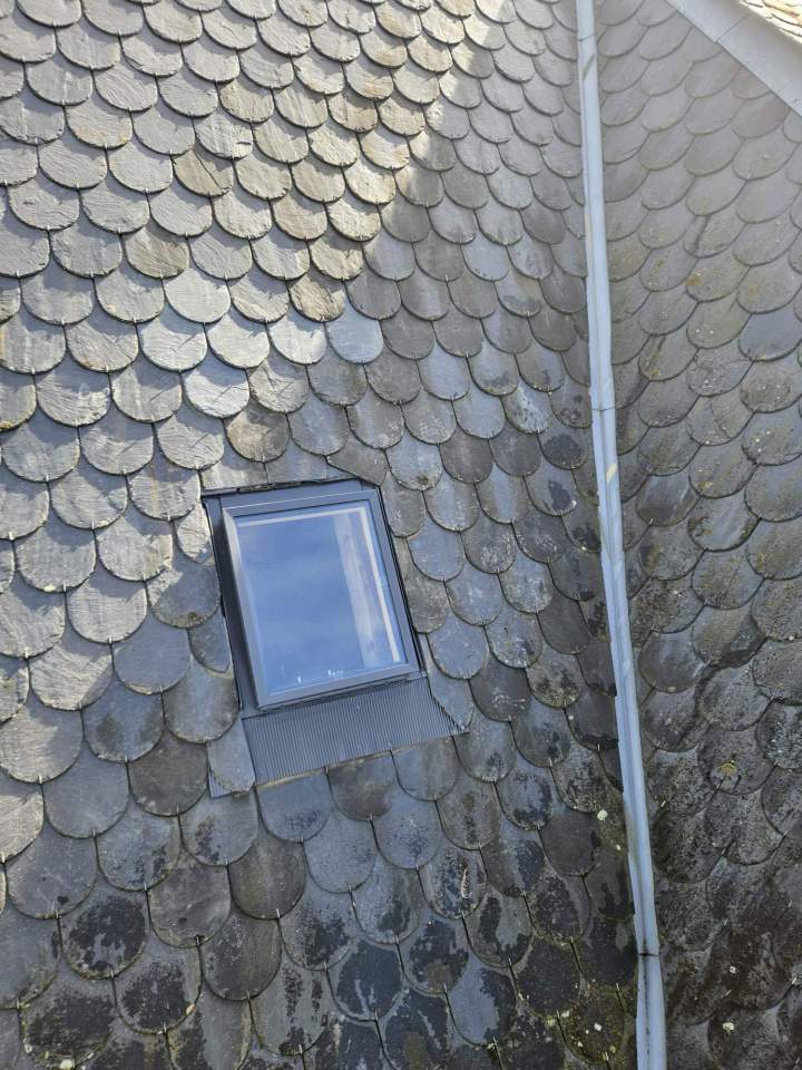 Faîtage sur toiture en bac acier Rodez